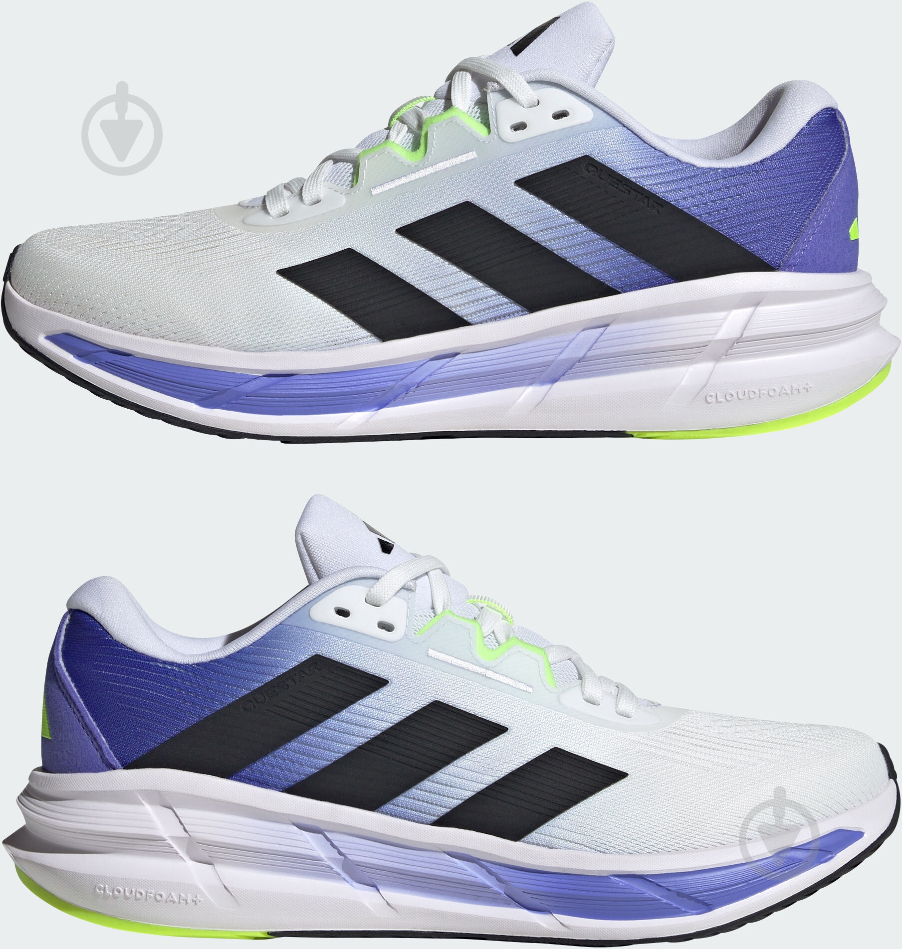 ᐉ Кросівки чоловічі Adidas QUESTAR 3 M JI4616 р.46 2/3 біло-сині