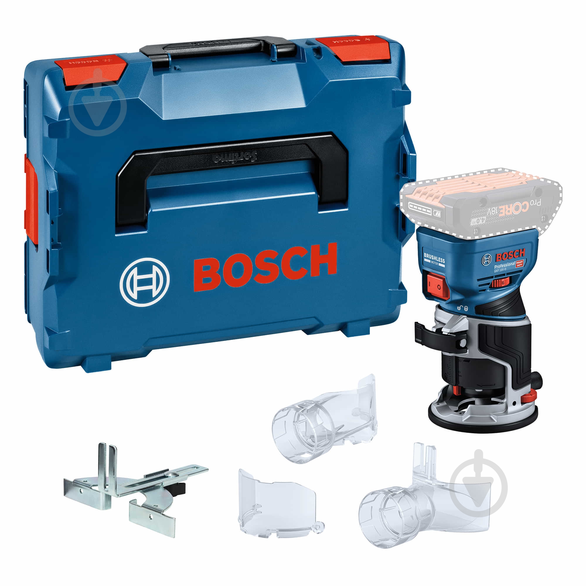Фрезер Bosch Professional GKF 18V-8 06016C2001 - фото 4