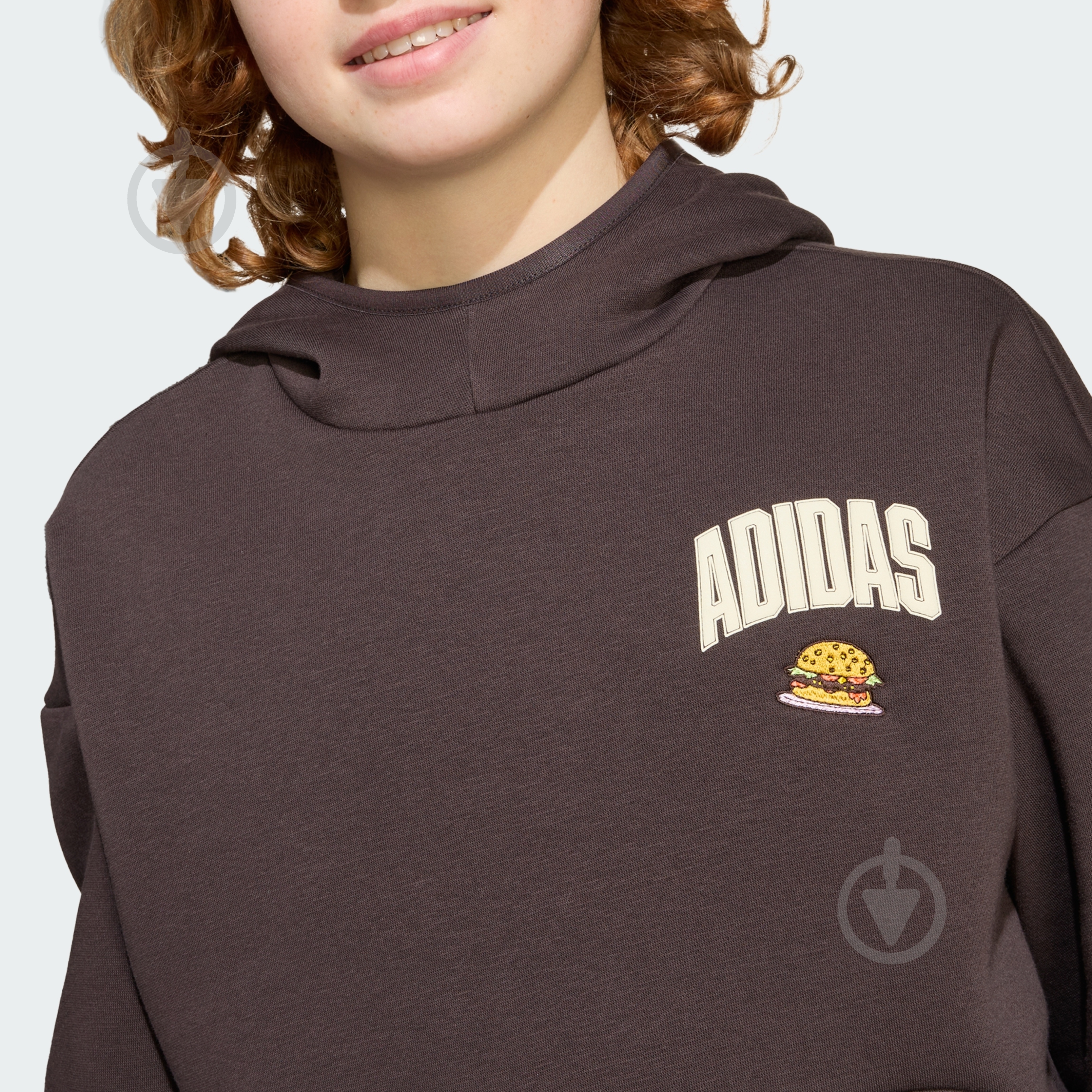 Джемпер Adidas J SIM HD JL9181 р.152 черный - фото 5