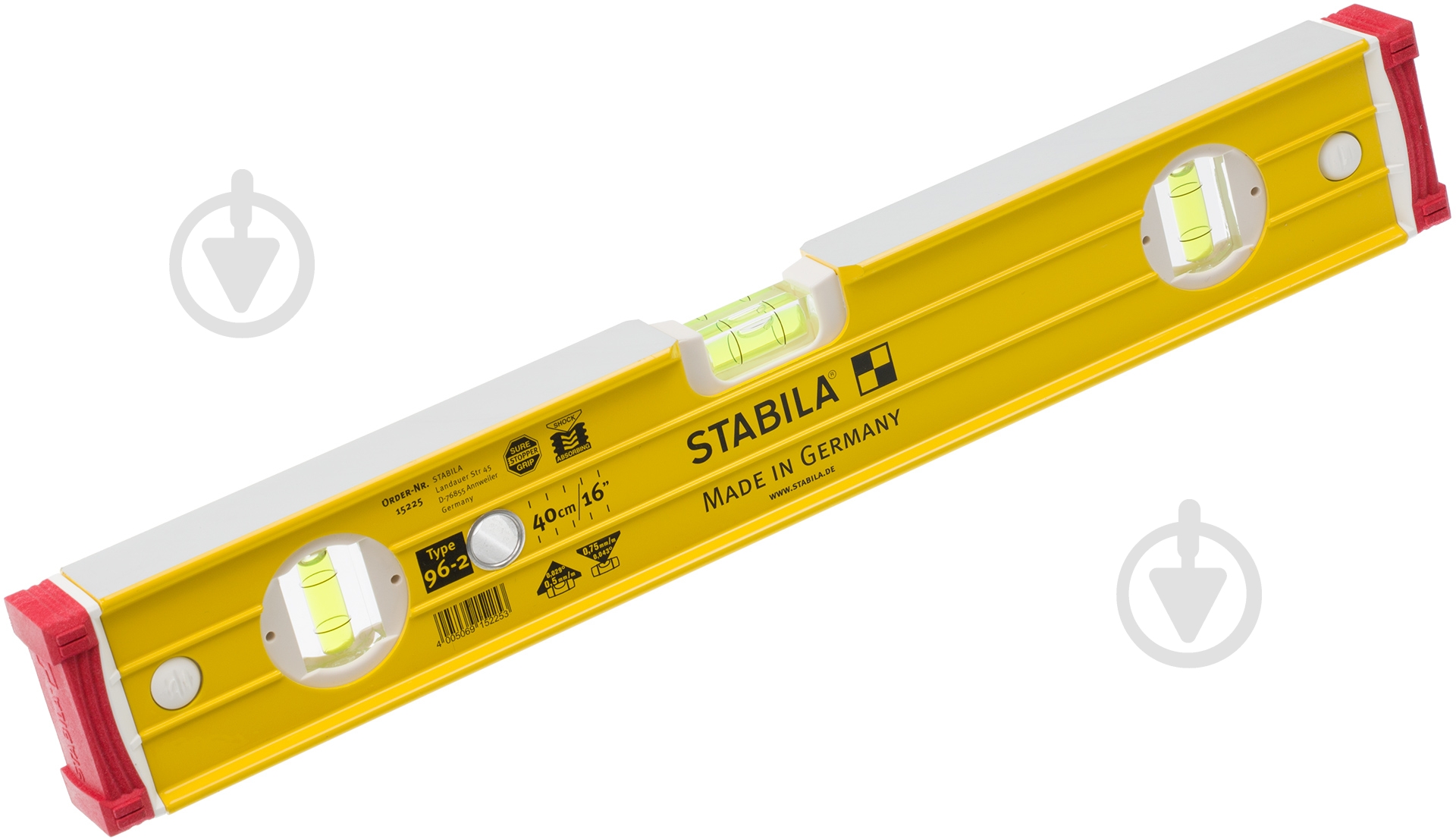 Уровень 40 см Stabila Type 96-2 15225 - фото 1