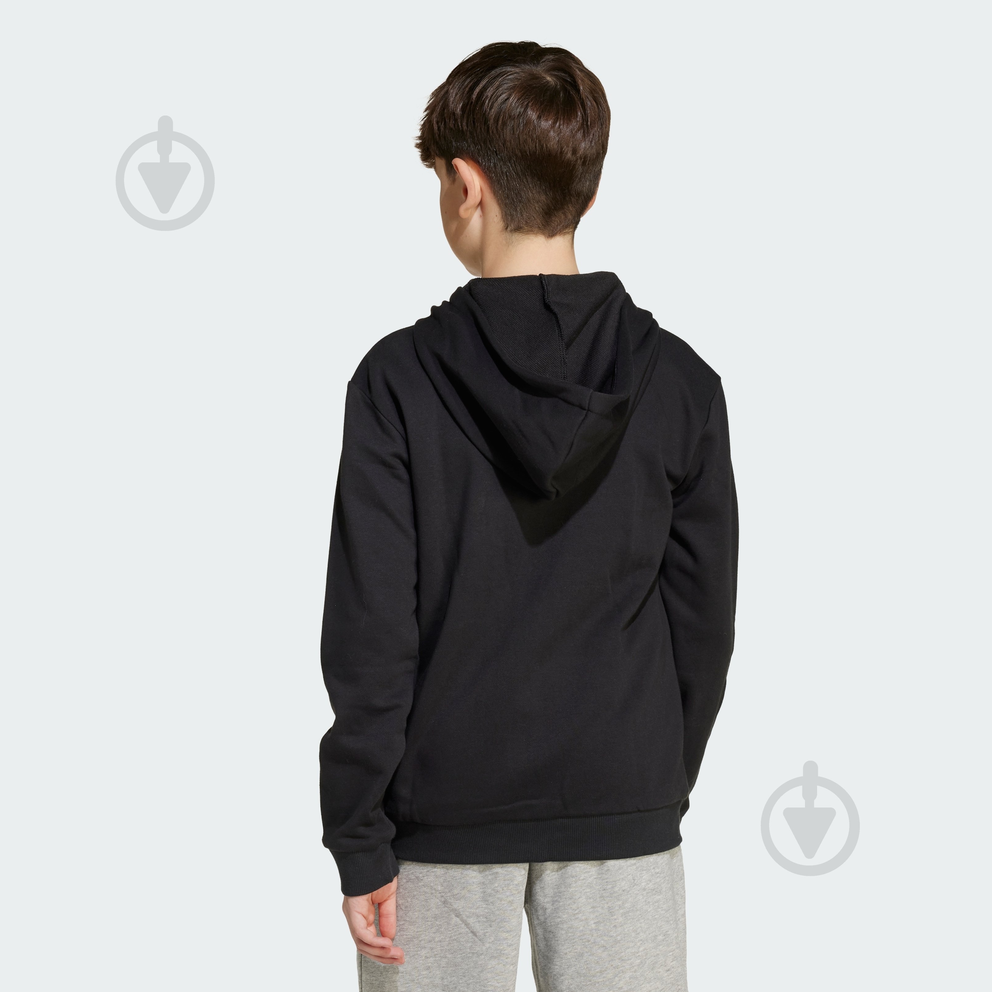 Джемпер Adidas J CLGT FT FZ JM1534 р.152 черный - фото 2 Джемпер Adidas J CLGT FT FZ JM1534 р.152 черный - фото 2