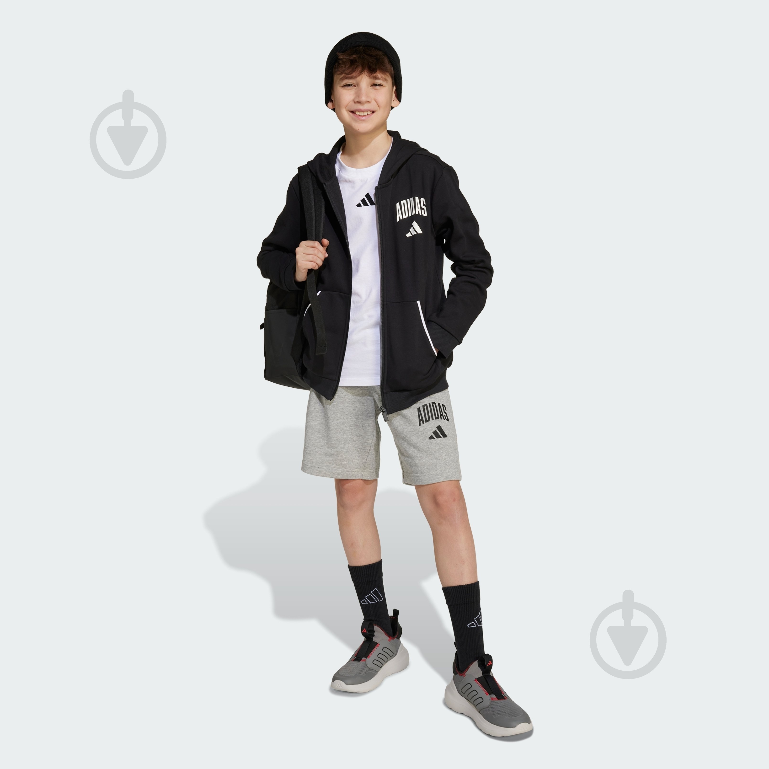 Джемпер Adidas J CLGT FT FZ JM1534 р.152 черный - фото 7 Джемпер Adidas J CLGT FT FZ JM1534 р.152 черный - фото 7