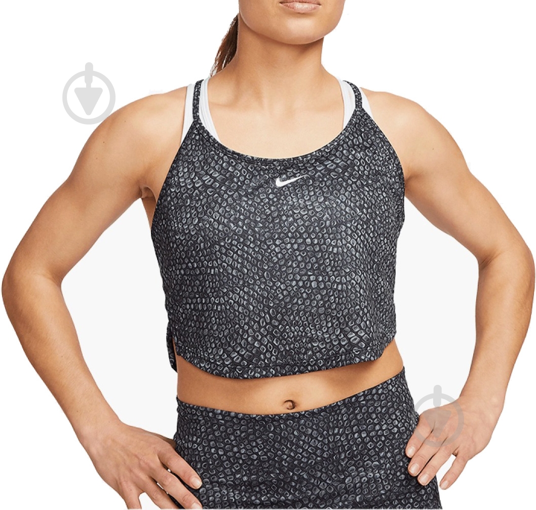 Майка Nike Dri-Fit One DX0164-010 р.M серый - фото 1