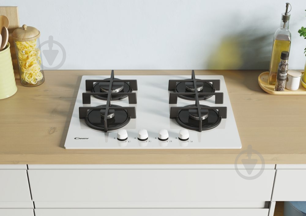Варочная поверхность газовая Candy CVG6WW - фото 2 Варочная поверхность газовая Candy CVG6WW - фото 2