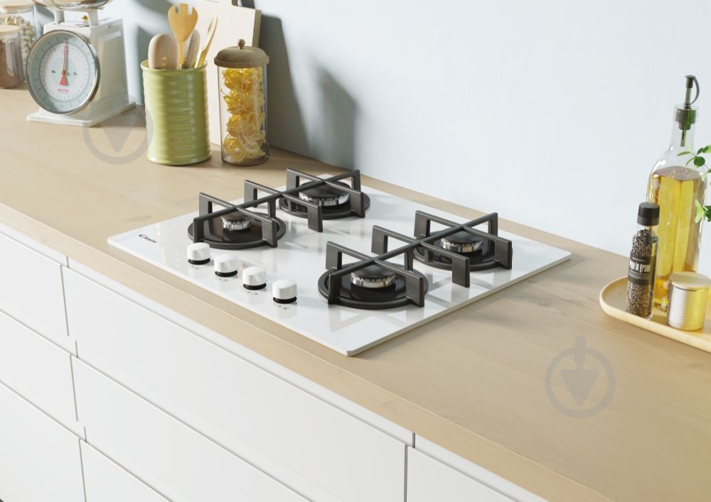 Варочная поверхность газовая Candy CVG6WW - фото 3 Варочная поверхность газовая Candy CVG6WW - фото 3