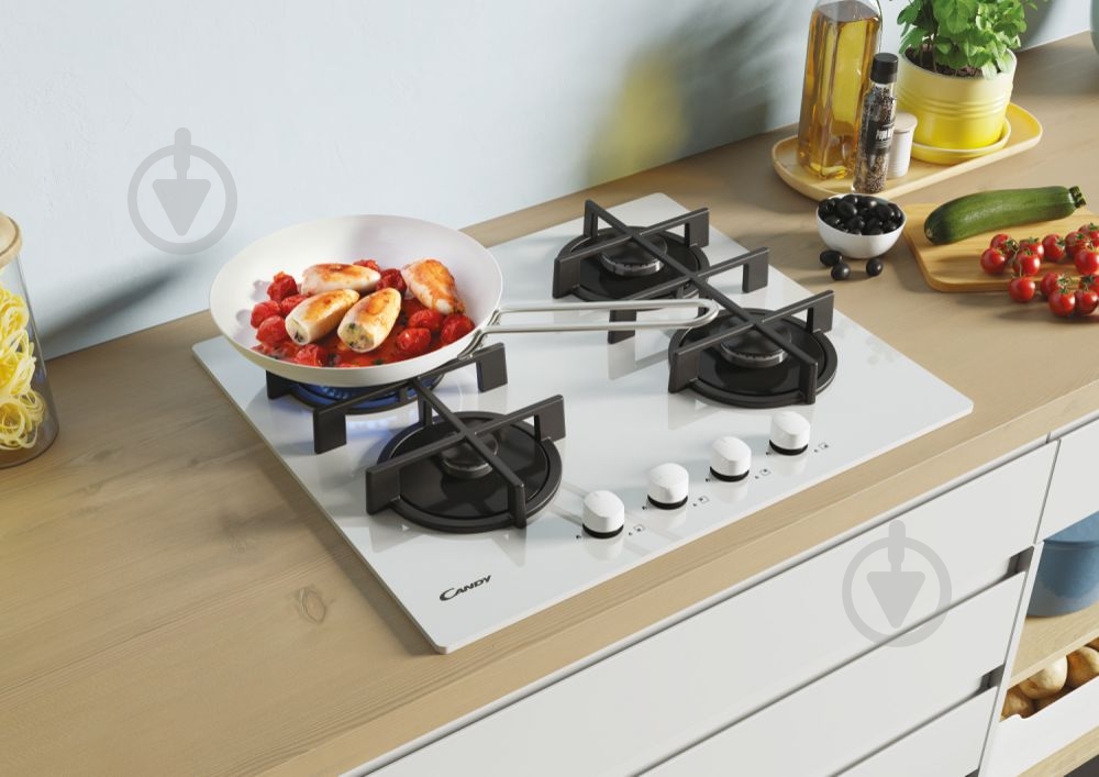 Варочная поверхность газовая Candy CVG6WW - фото 5 Варочная поверхность газовая Candy CVG6WW - фото 5