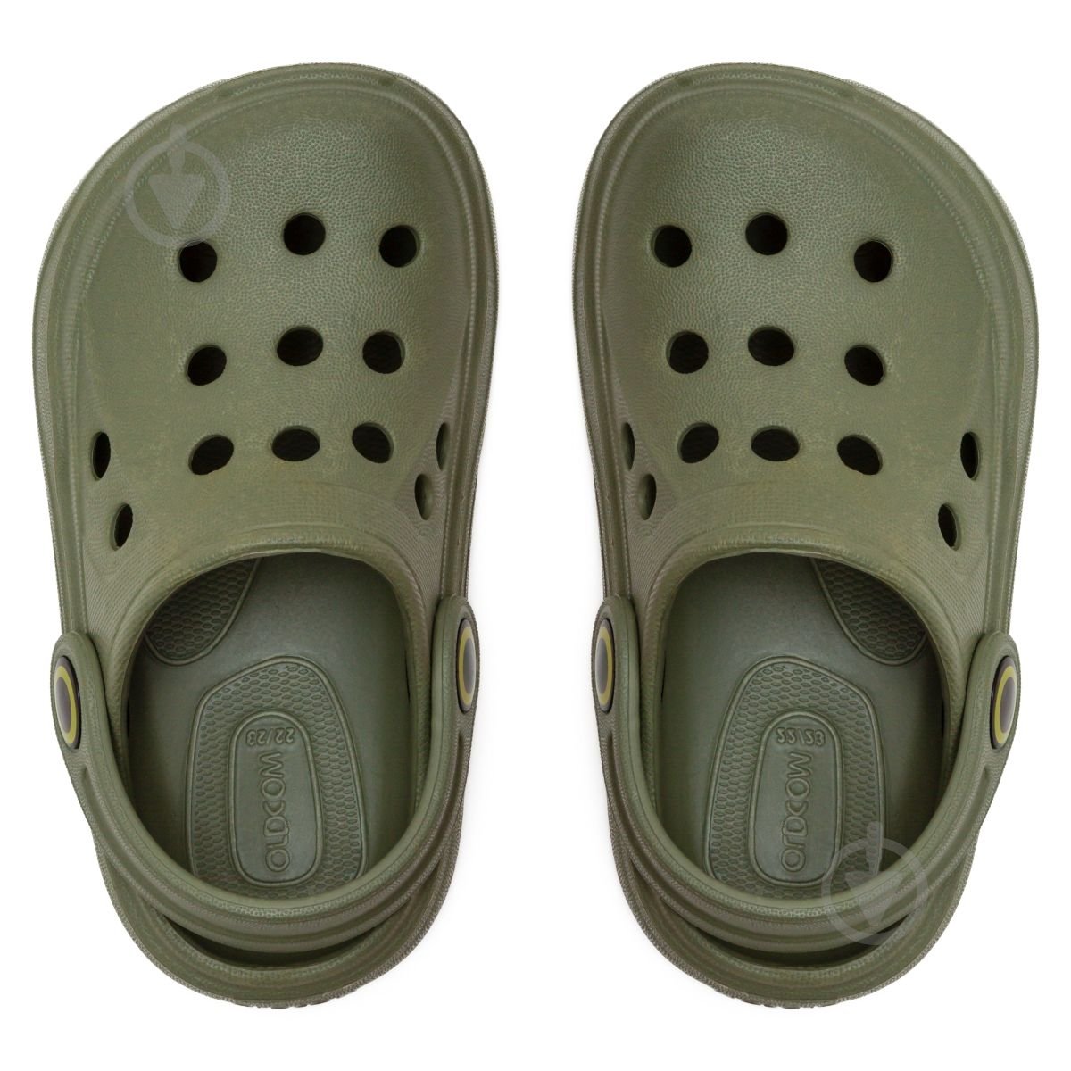 Сабо Oldcom Crocolino р.20/21 оливковый - фото 4 Сабо Oldcom Crocolino р.20/21 оливковый - фото 4