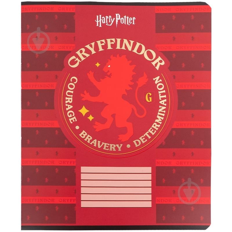 Набір зошитів 18 арк. клітинка Harry Potter 5 шт. KITE - фото 2