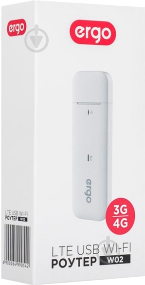 Роутер Ergo W02 4G USB Wi-Fi - фото 9 Роутер Ergo W02 4G USB Wi-Fi - фото 9