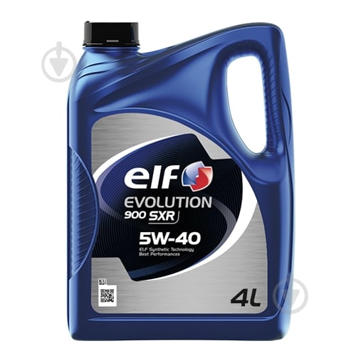 Моторное масло синтетическое Elf Evolution 900 SXR 5W-40 4 л (217557) - фото 1