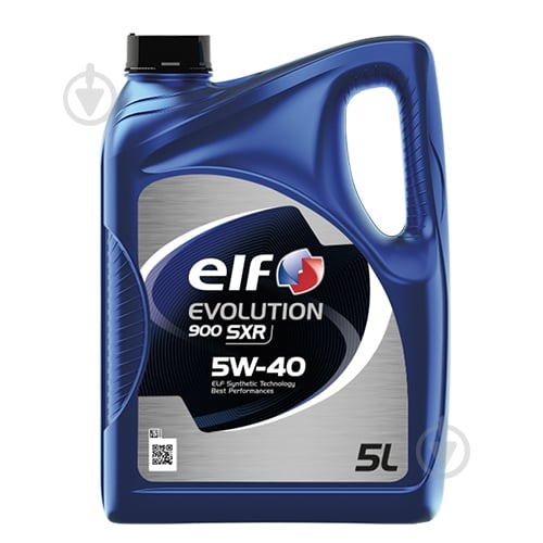 Моторное масло синтетическое Elf Evolution 900 SXR 5W-40 5 л (ELF 11-5 SXR) - фото 1