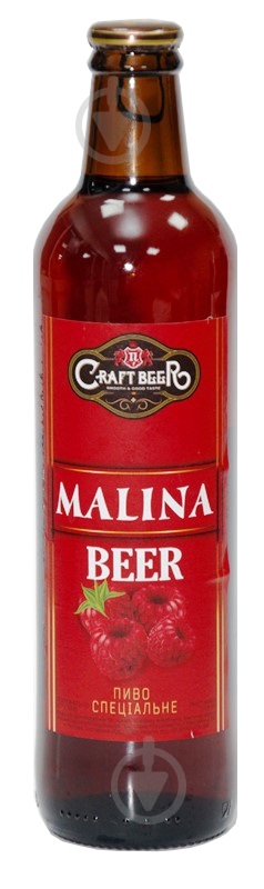 Пиво Полтавпиво Malina специальное пастеризованное 0,42 л - фото 1 Пиво Полтавпиво Malina специальное пастеризованное 0,42 л - фото 1