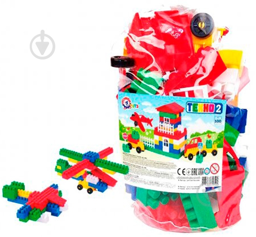 Конструктор ТехноК 100 элементов 0502 - фото 1