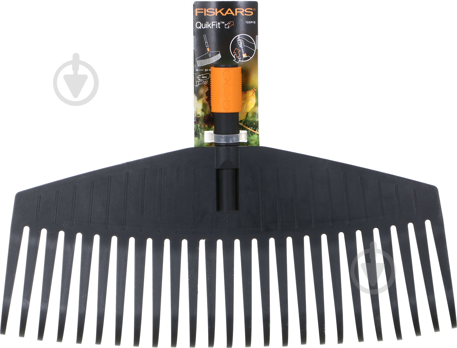 Граблі зубчасті Fiskars QuikFit 135013 для прибирання листя - фото 3