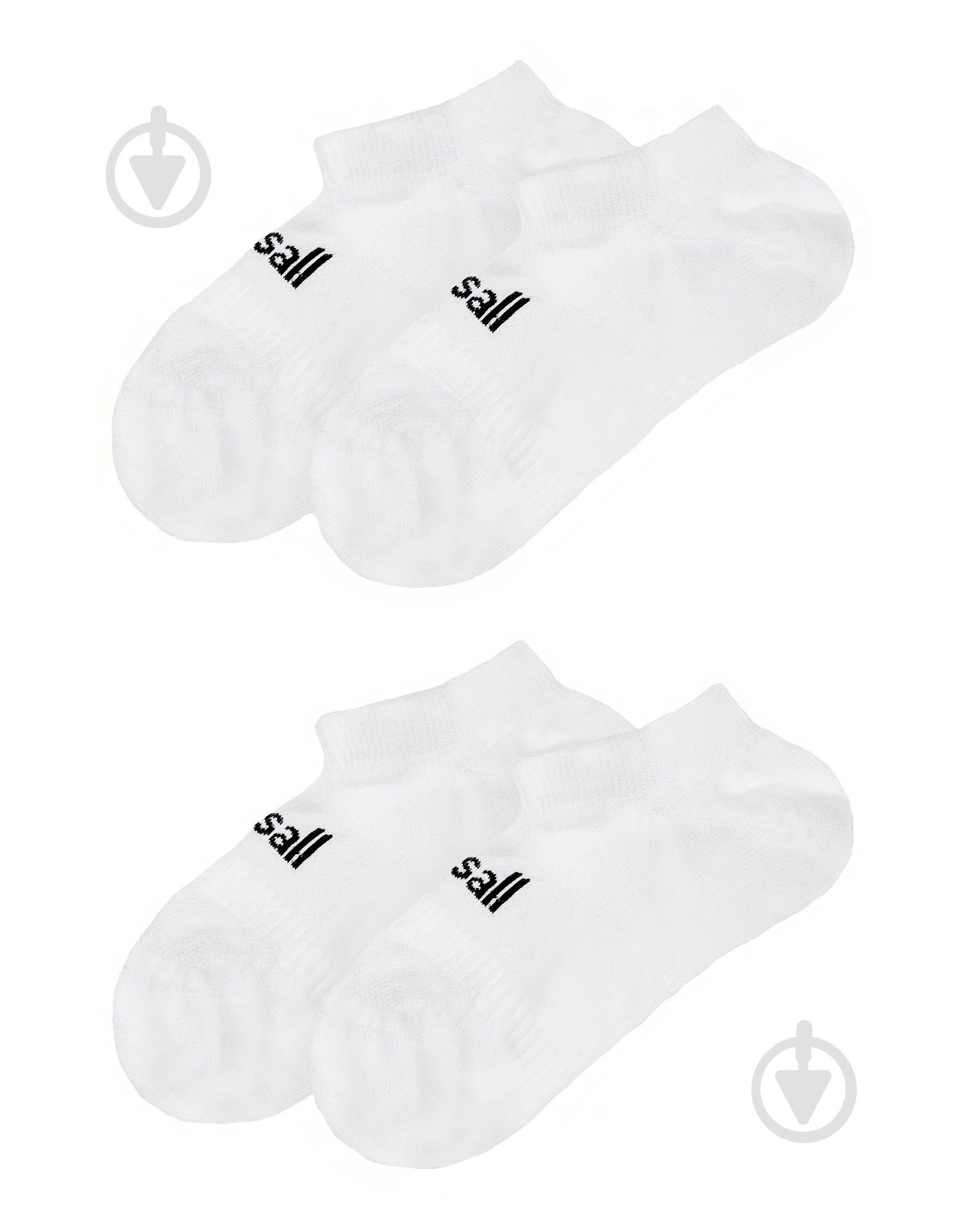 Шкарпетки Casall Training Sock 2-pack 24282-001 р.36-38 білий 2 шт. - фото 2 Шкарпетки Casall Training Sock 2-pack 24282-001 р.36-38 білий 2 шт. - фото 2