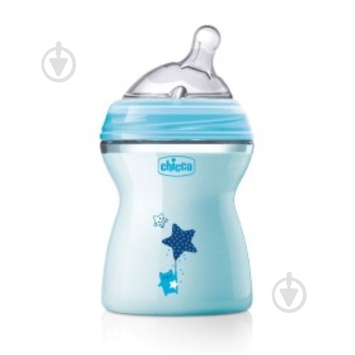 Бутылочка Chicco Natural Feeling Color 250 мл 2м+ - фото 1