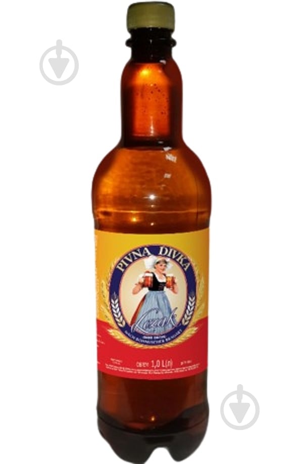 Пиво Полтавпиво PIVNA DIVKA светлое 1 л - фото 1
