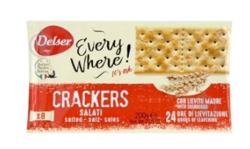 Крекер DELSER Соленый 200 г - фото 1 Крекер DELSER Соленый 200 г - фото 1
