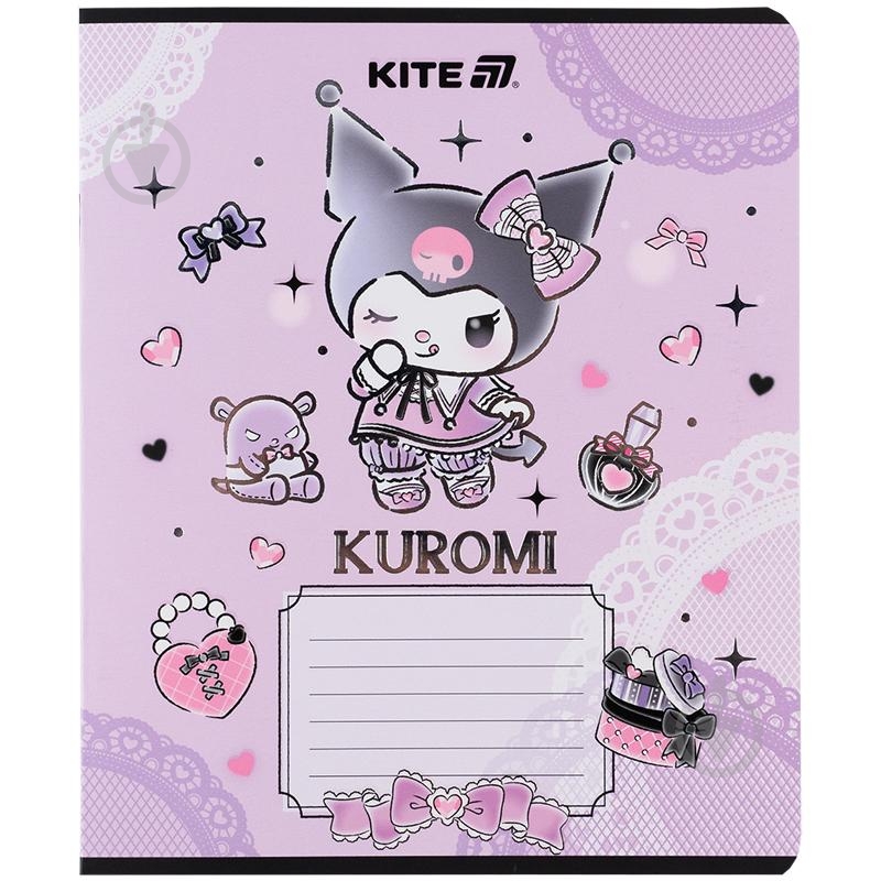 Набір зошитів 18 арк. лінійка Hello Kitty 5 шт. HK25-237-1/5 KITE - фото 2