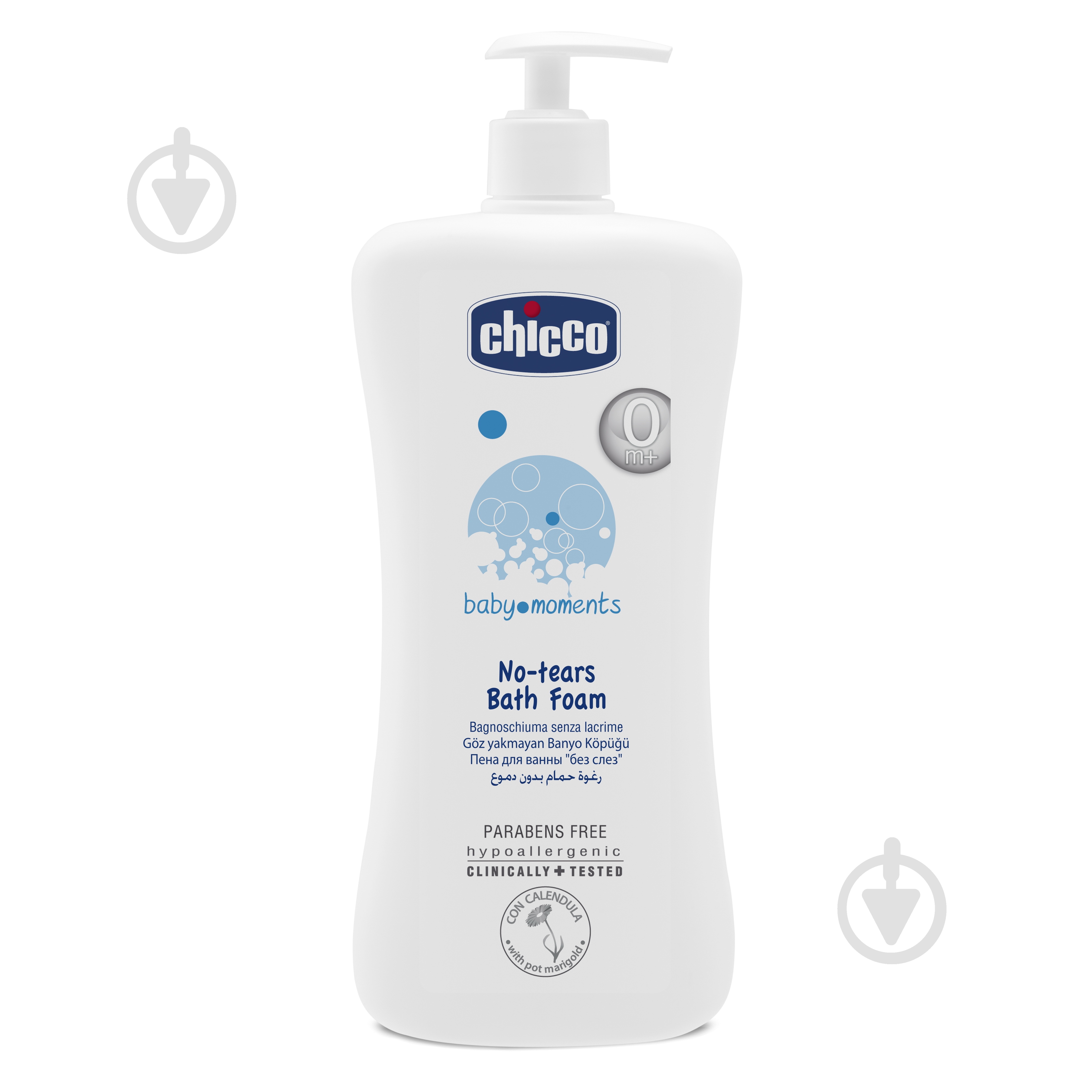 Пена для ванн Chicco Без слез 750 мл - фото 1 Пена для ванн Chicco Без слез 750 мл - фото 1