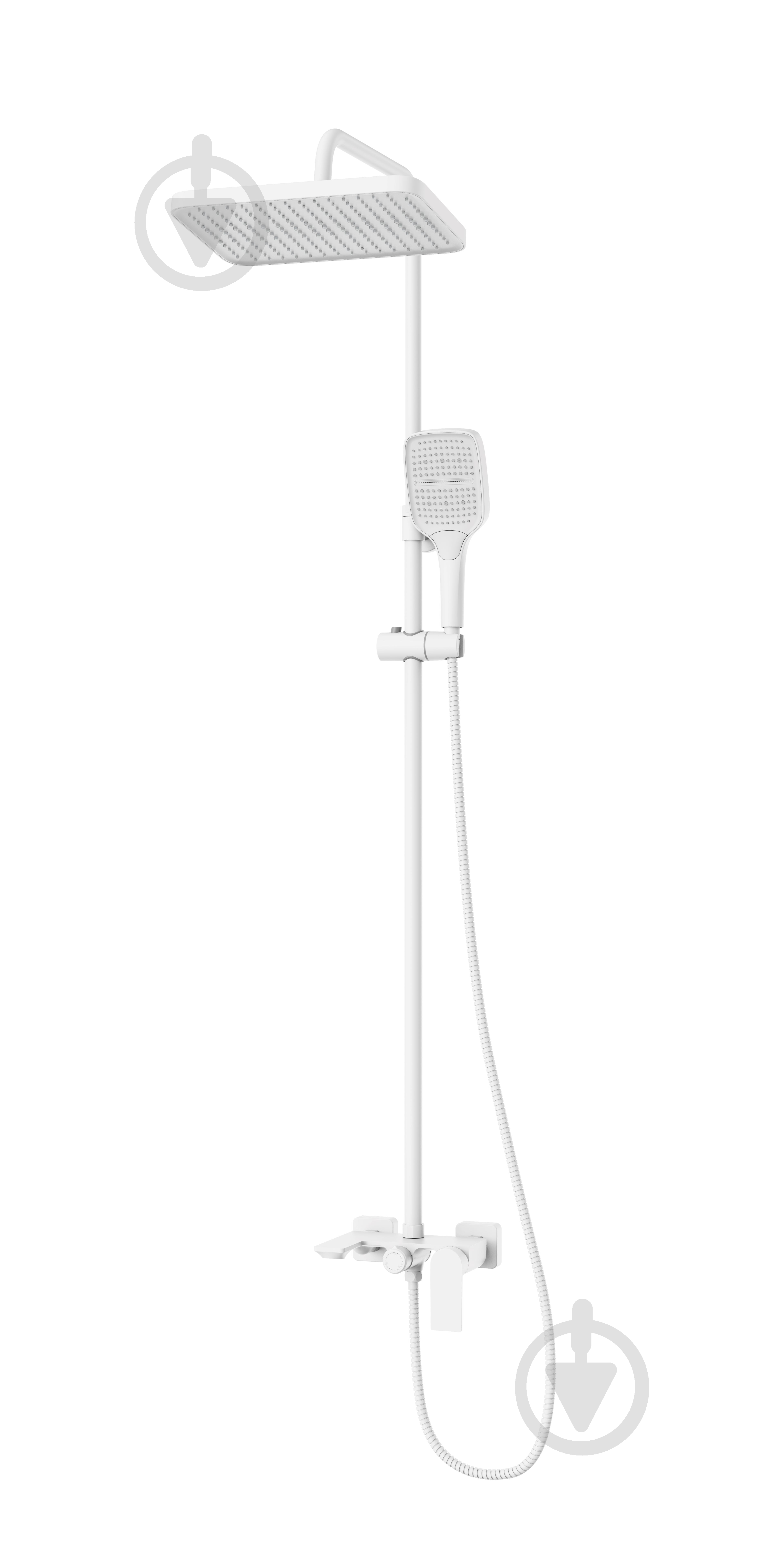 Душевая система Aqua Rodos MODENA 11 White Matte АР000133576 - фото 1