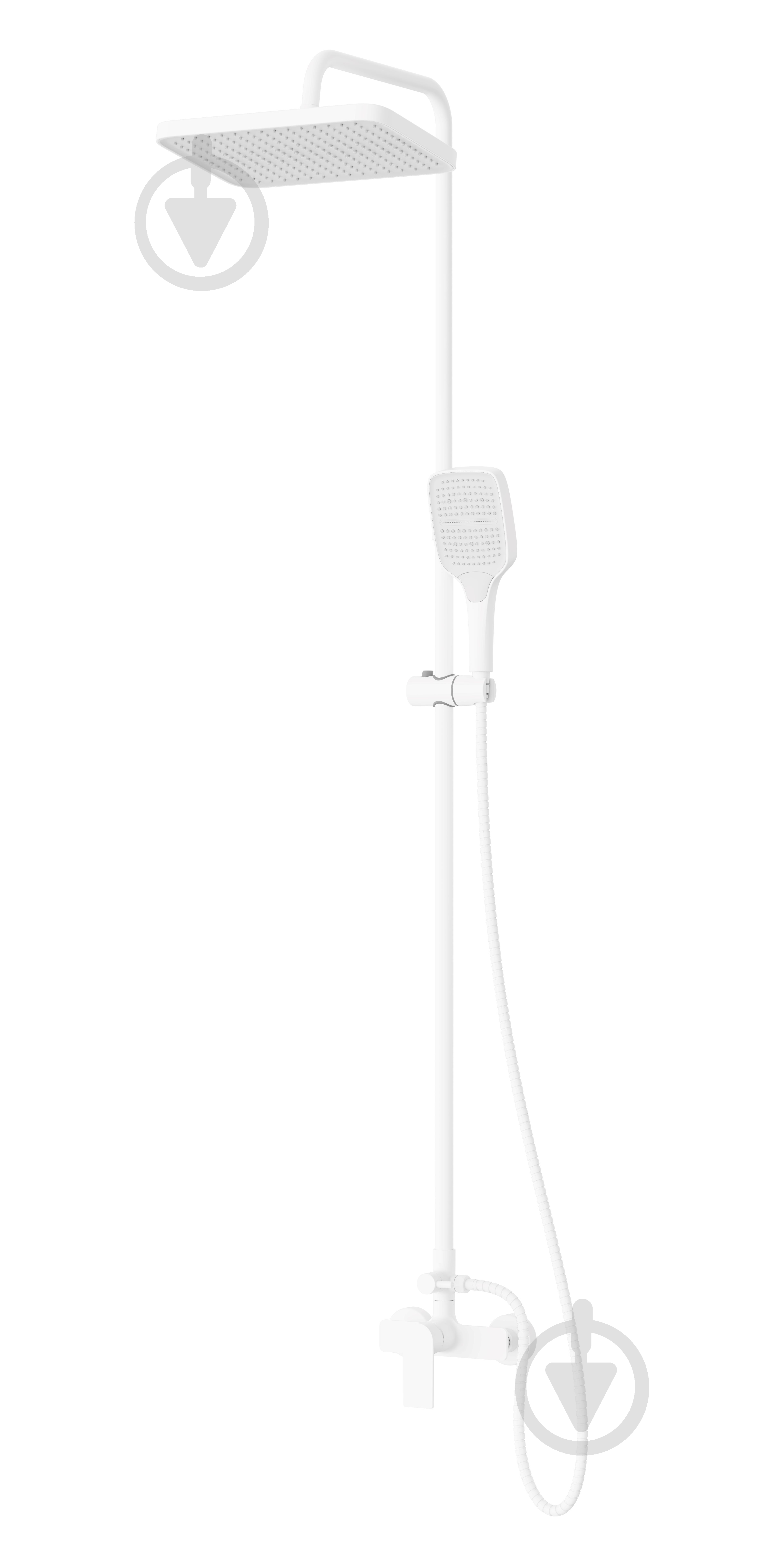 Душевая система Aqua Rodos MODENA 10 White Matte АР000133575 - фото 1
