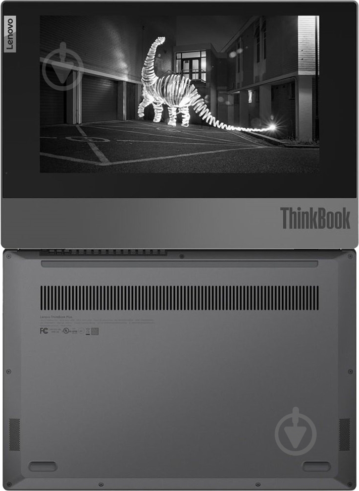 Ноутбук Lenovo ThinkBook Plus IML 13,3 (20TG005ARA) grey - фото 4