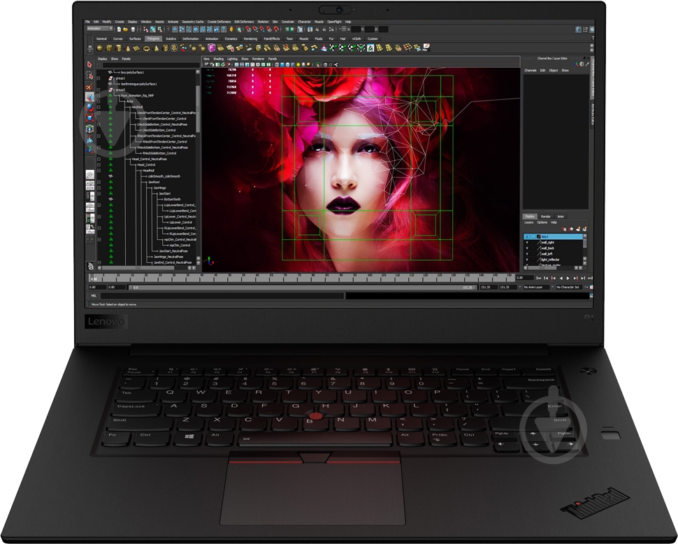 Ноутбук Lenovo ThinkPad P1 15,6 (20TH000NRT) black - фото 1 Ноутбук Lenovo ThinkPad P1 15,6 (20TH000NRT) black - фото 1