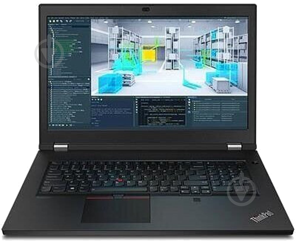 Ноутбук Lenovo ThinkPad P17 17,3 (20SN0048RT) black - фото 1