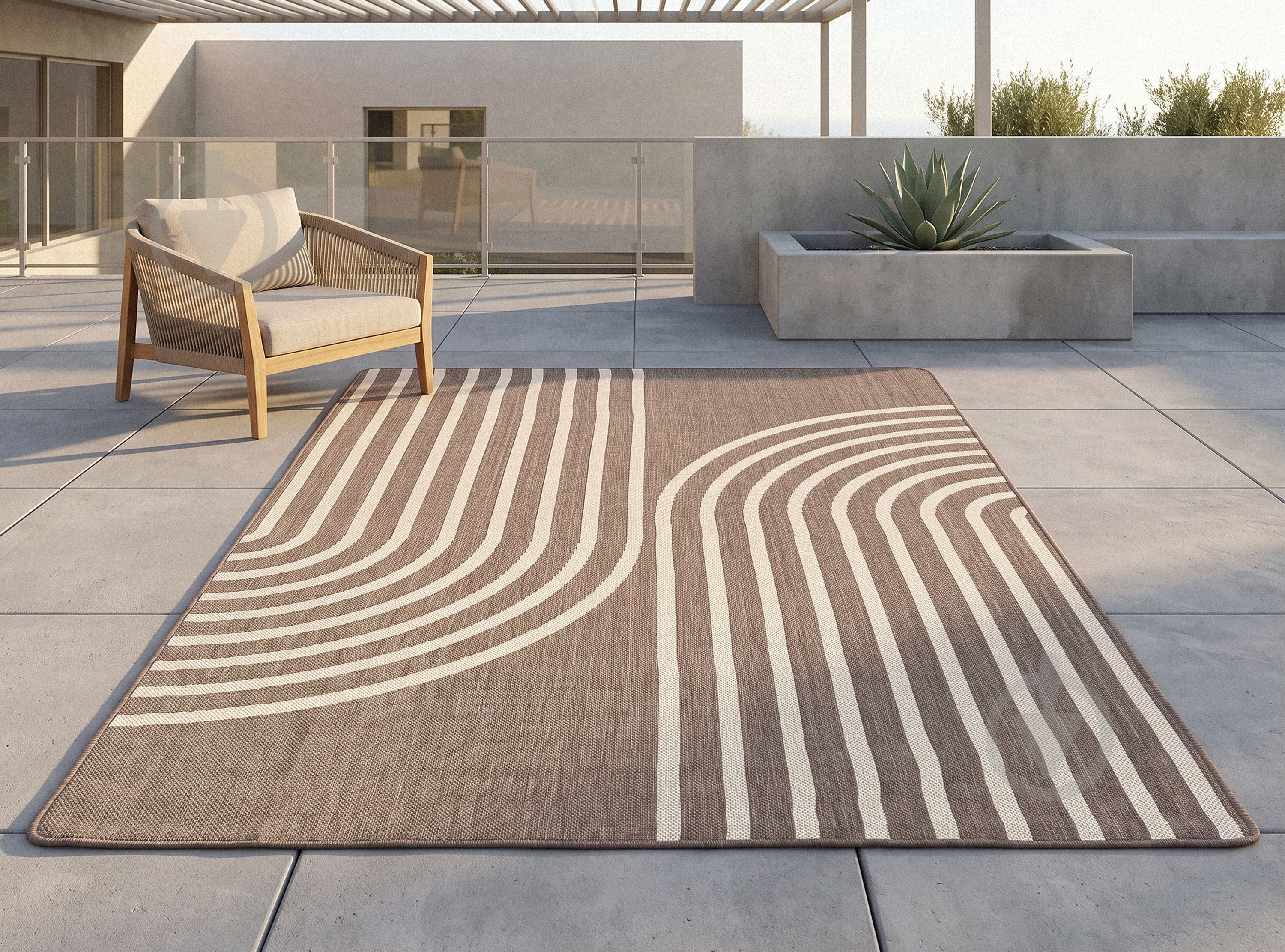 Ковер Karat Carpet FLEX (19738/M91) 80x150 см - фото 4