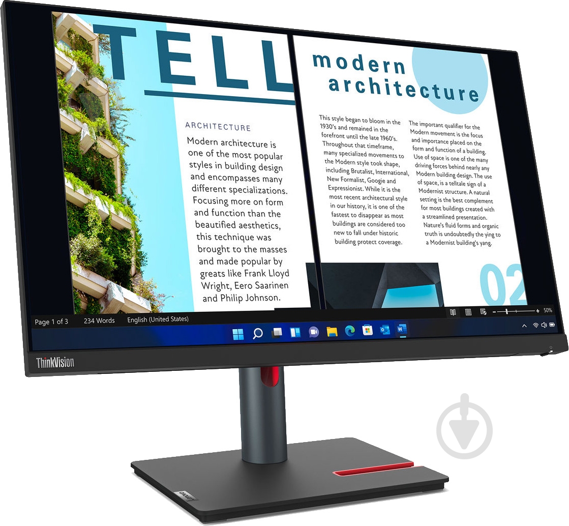 ᐉ Монитор Lenovo ThinkVision P24h-30 23,8
