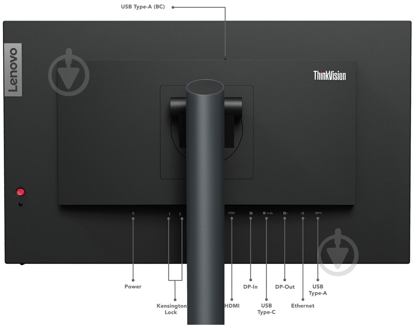 Lenovo レノボ 23.8インチ ThinkVision P24h-30 ᐉ Монитор Lenovo ThinkVision P24h-30 23,8