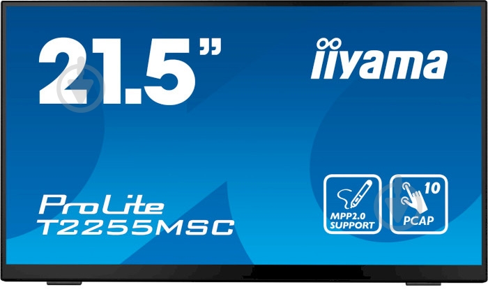 Монитор Iiyama ProLite 21,5" (T2255MSC-B1) - фото 1 Монитор Iiyama ProLite 21,5" (T2255MSC-B1) - фото 1