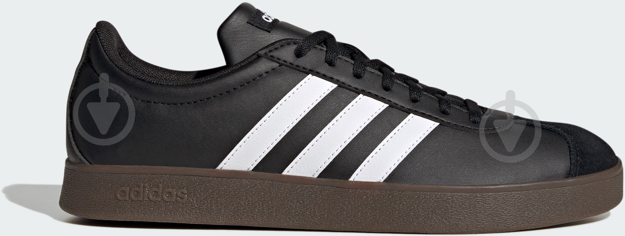 Кросівки чоловічі демісезонні Adidas VL COURT BASE ID3712 р.46 2/3 чорні - фото 1