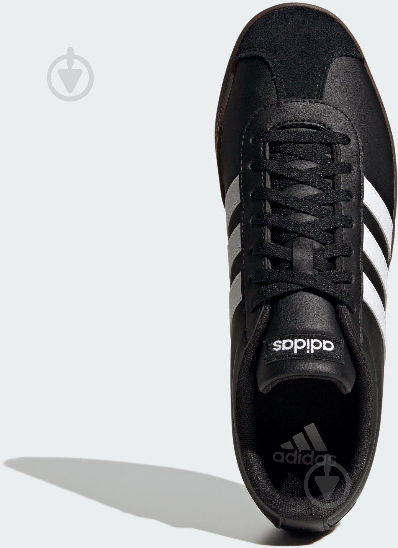 Кросівки чоловічі демісезонні Adidas VL COURT BASE ID3712 р.46 2/3 чорні - фото 5