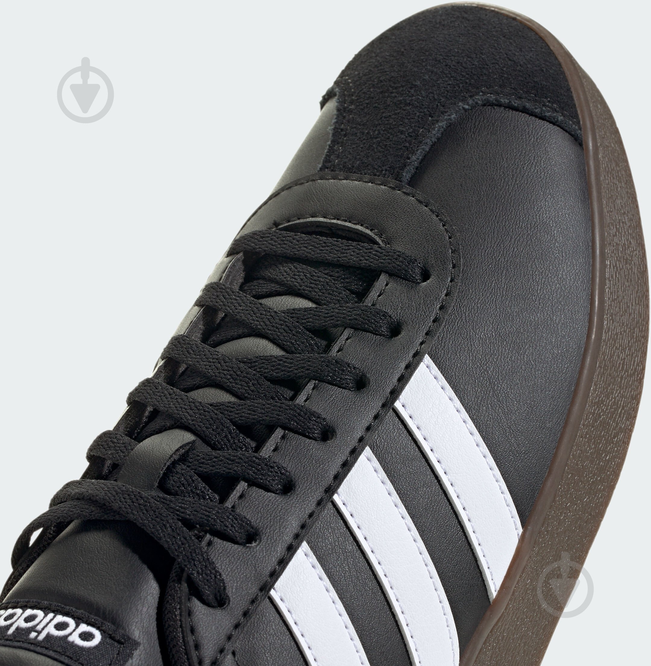 Кросівки чоловічі демісезонні Adidas VL COURT BASE ID3712 р.46 2/3 чорні - фото 7