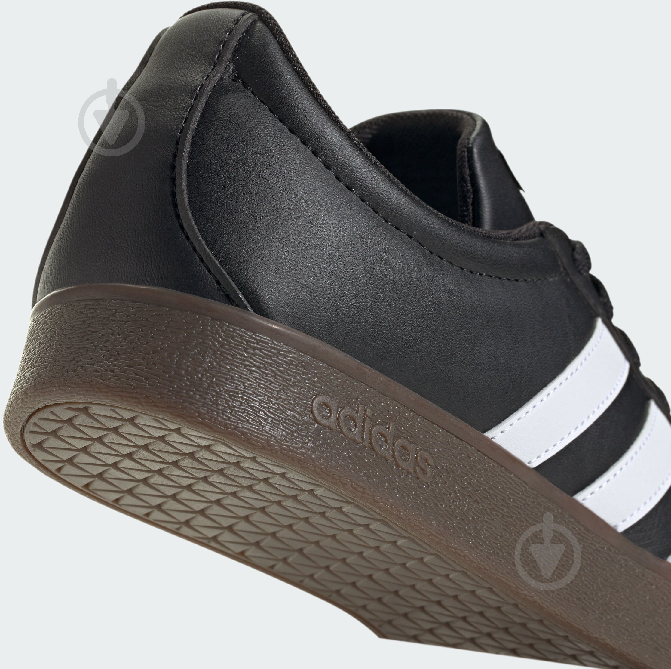 Кросівки чоловічі демісезонні Adidas VL COURT BASE ID3712 р.46 2/3 чорні - фото 8