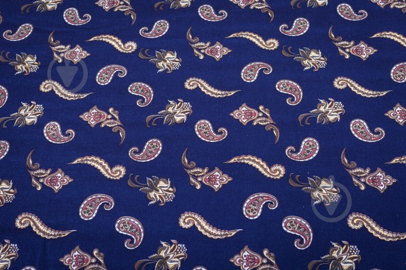 Комплект постельного белья Султан евро темно-синий Rigel - фото 3