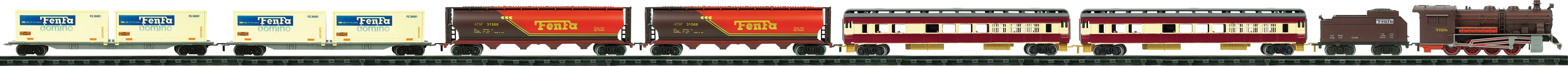 Игровой набор Fenfa Железная дорога 1601A - фото 3