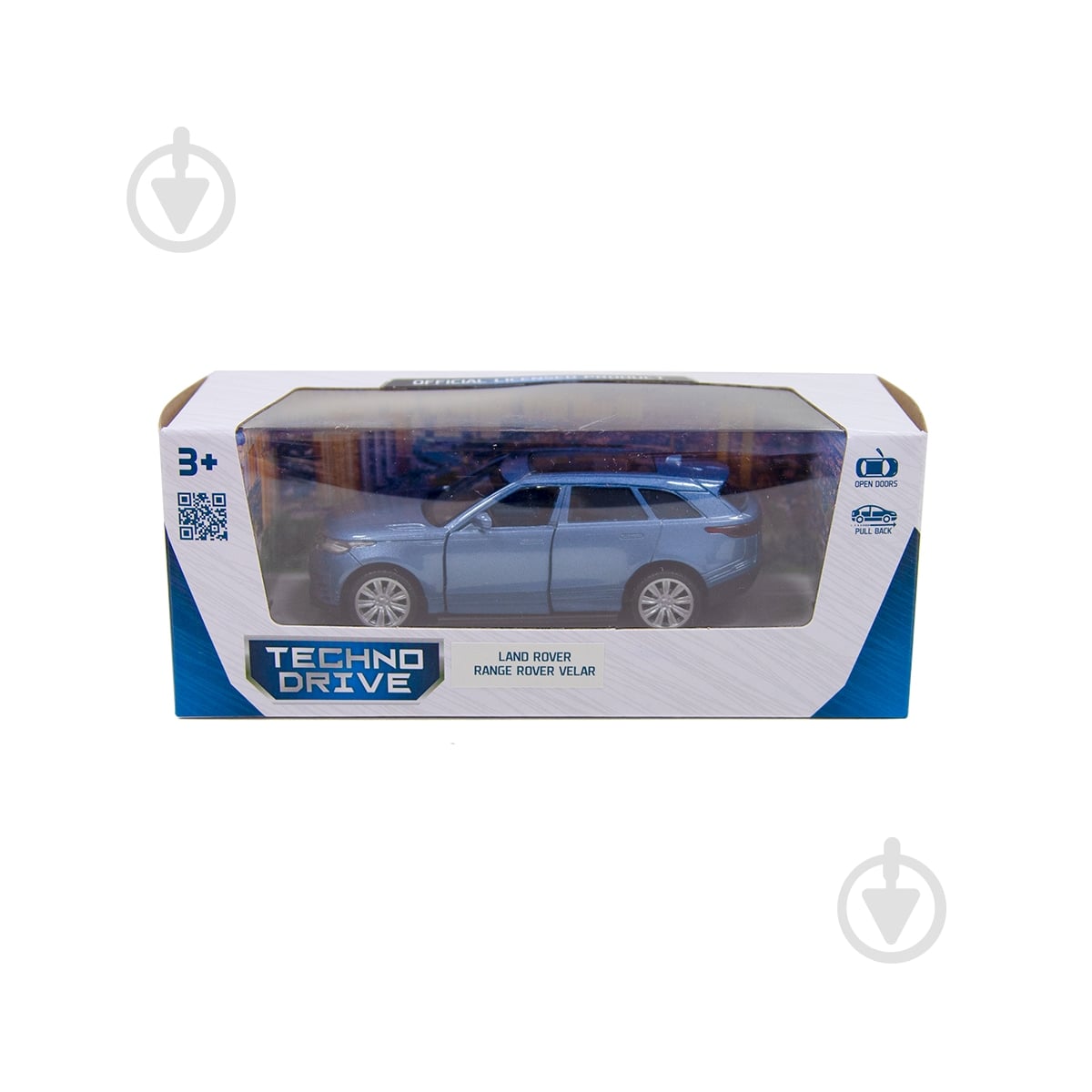 Автомодель TechnoDrive land rover range rover velar синий 1:32 250308 - фото 11