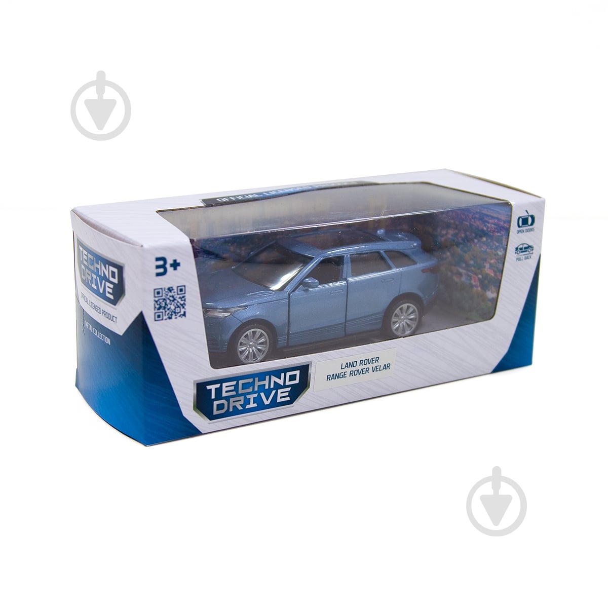 Автомодель TechnoDrive land rover range rover velar синий 1:32 250308 - фото 12