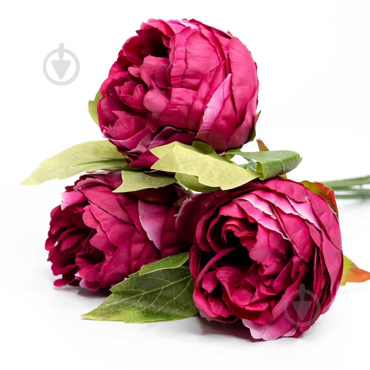 Букет Пион красного цвета 28 см Девилон - фото 2