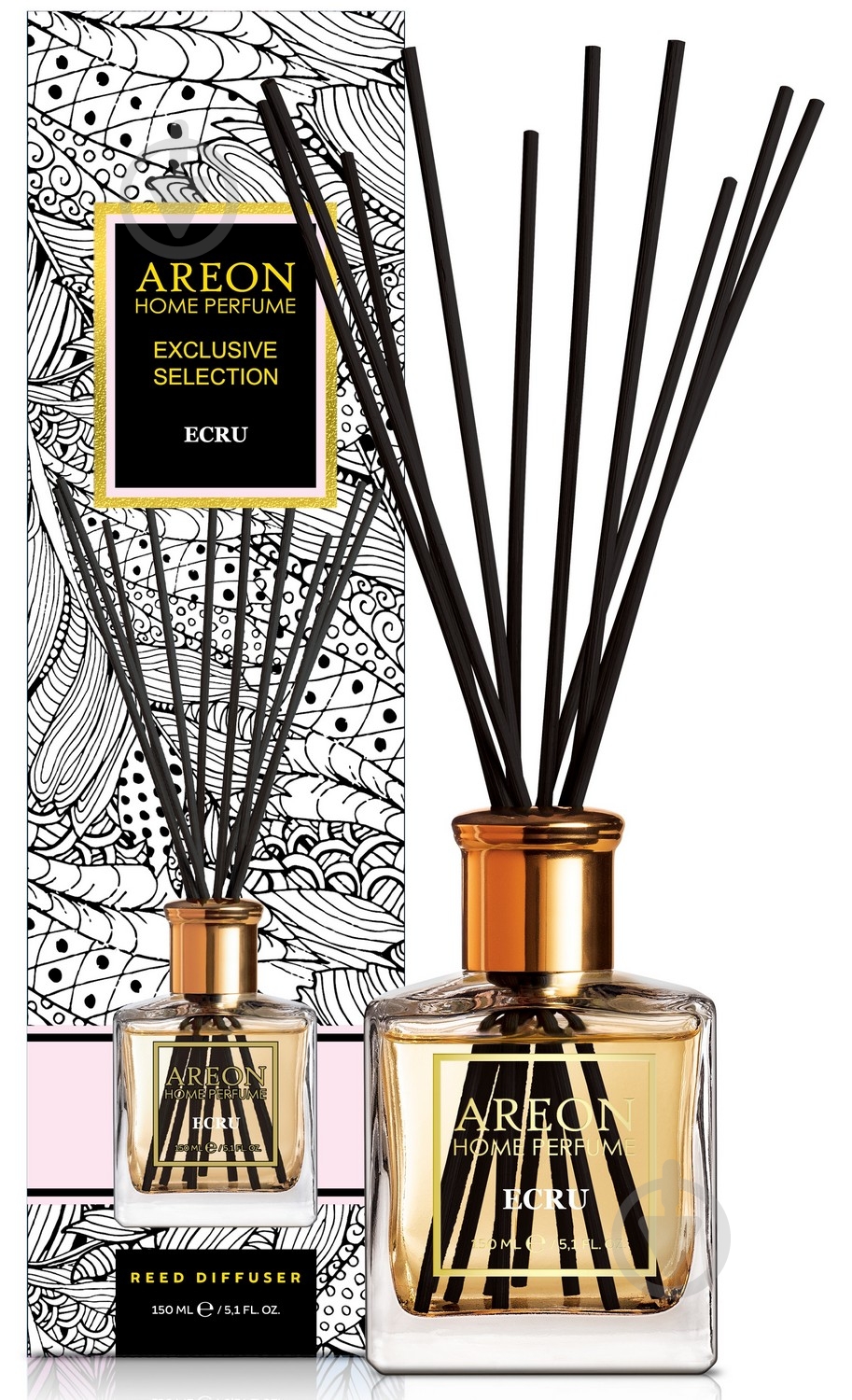 Аромадиффузор для дома АРЕОН Exclusive selection Экрю 150 мл - фото 1
