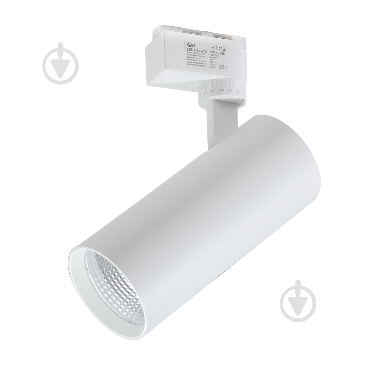 Трековый прожектор LED CONCEPT GALWAY 30 Вт 4200 К белый - фото 1 Трековый прожектор LED CONCEPT GALWAY 30 Вт 4200 К белый - фото 1