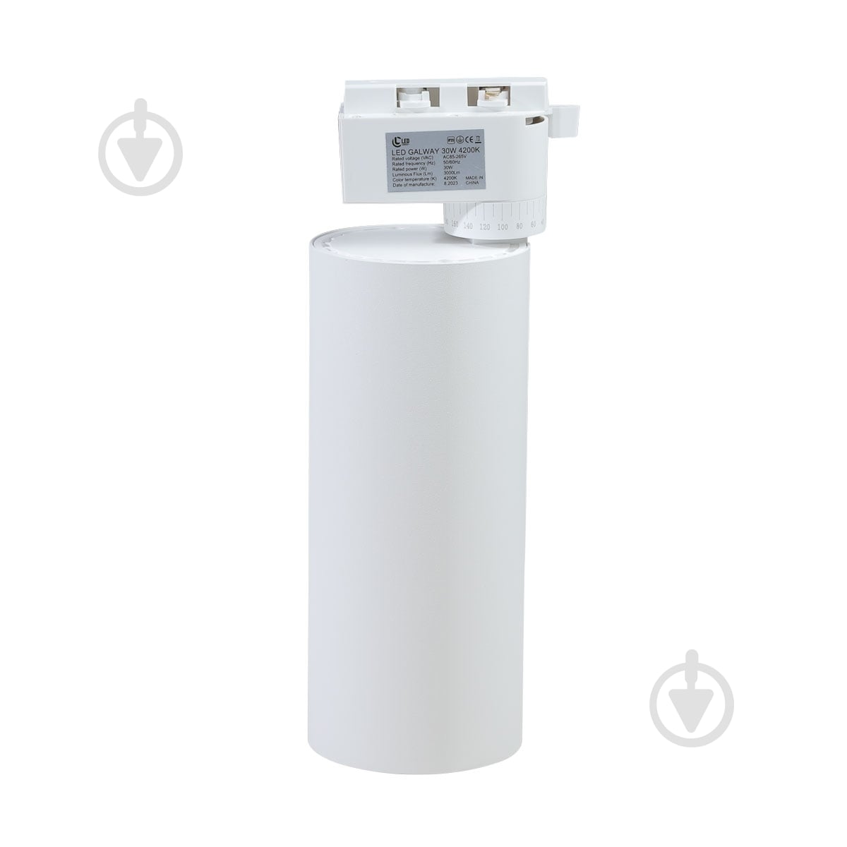 Трековый прожектор LED CONCEPT GALWAY 30 Вт 4200 К белый - фото 3 Трековый прожектор LED CONCEPT GALWAY 30 Вт 4200 К белый - фото 3