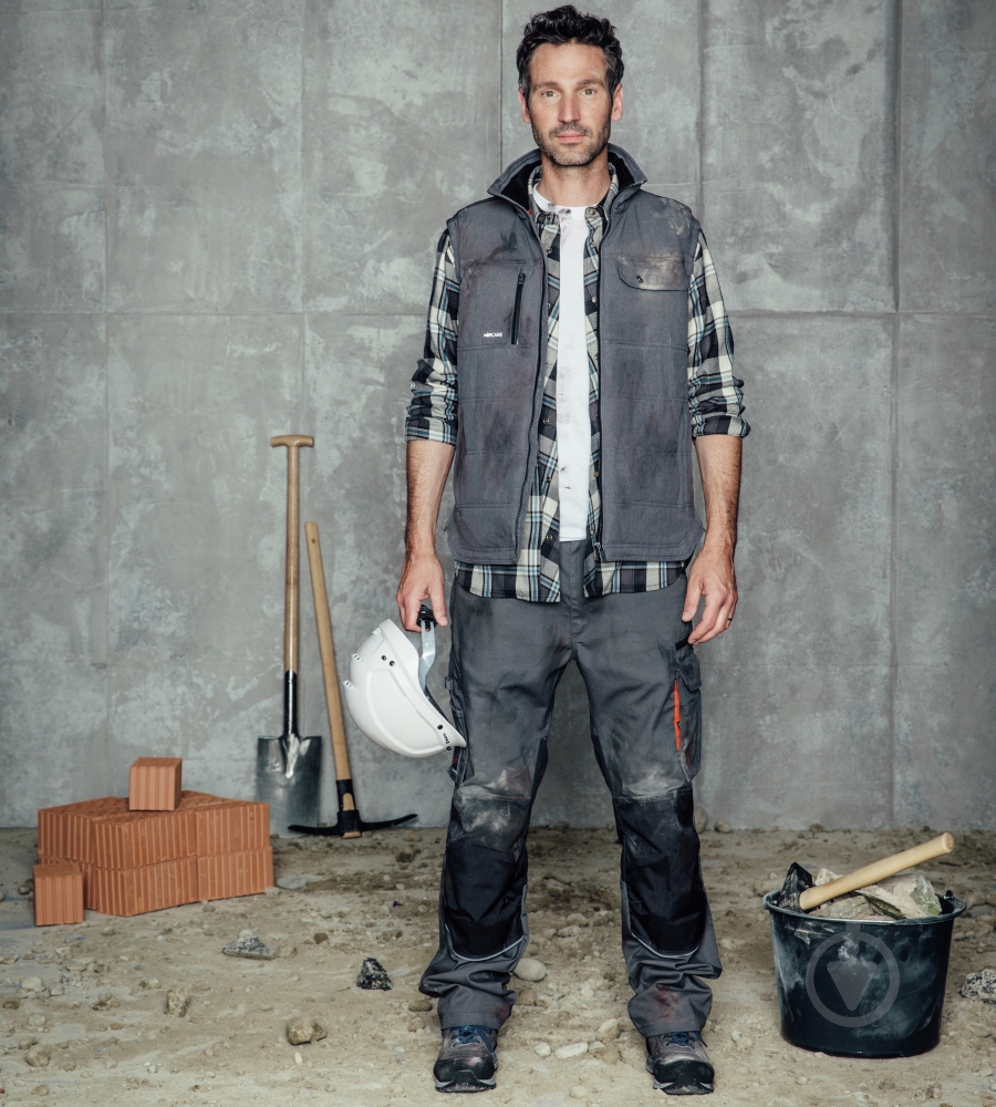 Брюки рабочие WURTH Modyf Nature р. M M403295425 серый - фото 12