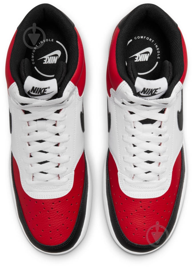Кроссовки мужские демисезонные Nike COURT VISION MID NBA DM1186-600 р.48,5 разноцветные - фото 7
