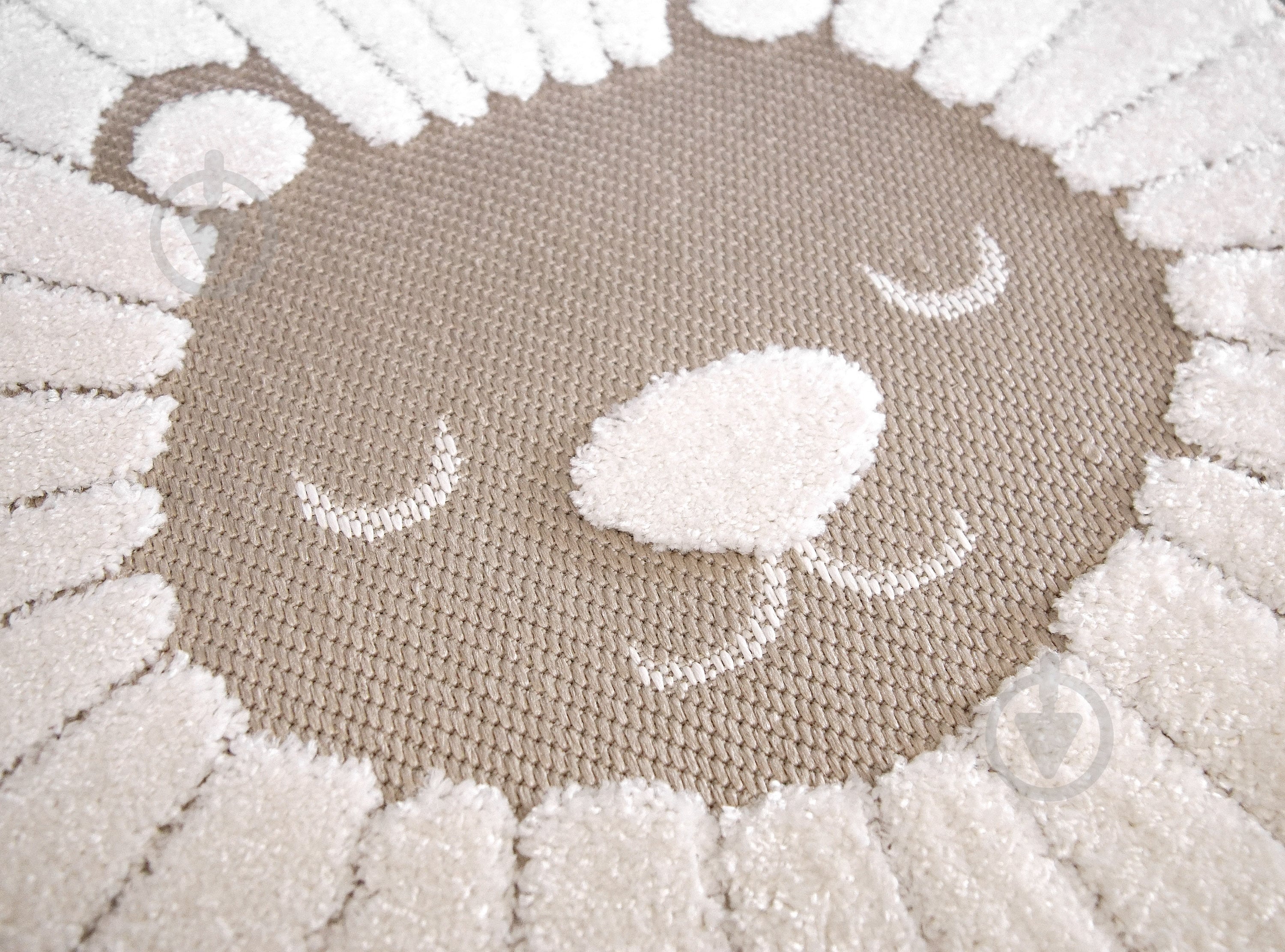 Ковер Karat Carpet OKSI (38526/201) 67x67 o см - фото 3