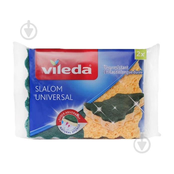 Губка для посуды Vileda Slalom 2 шт. - фото 5