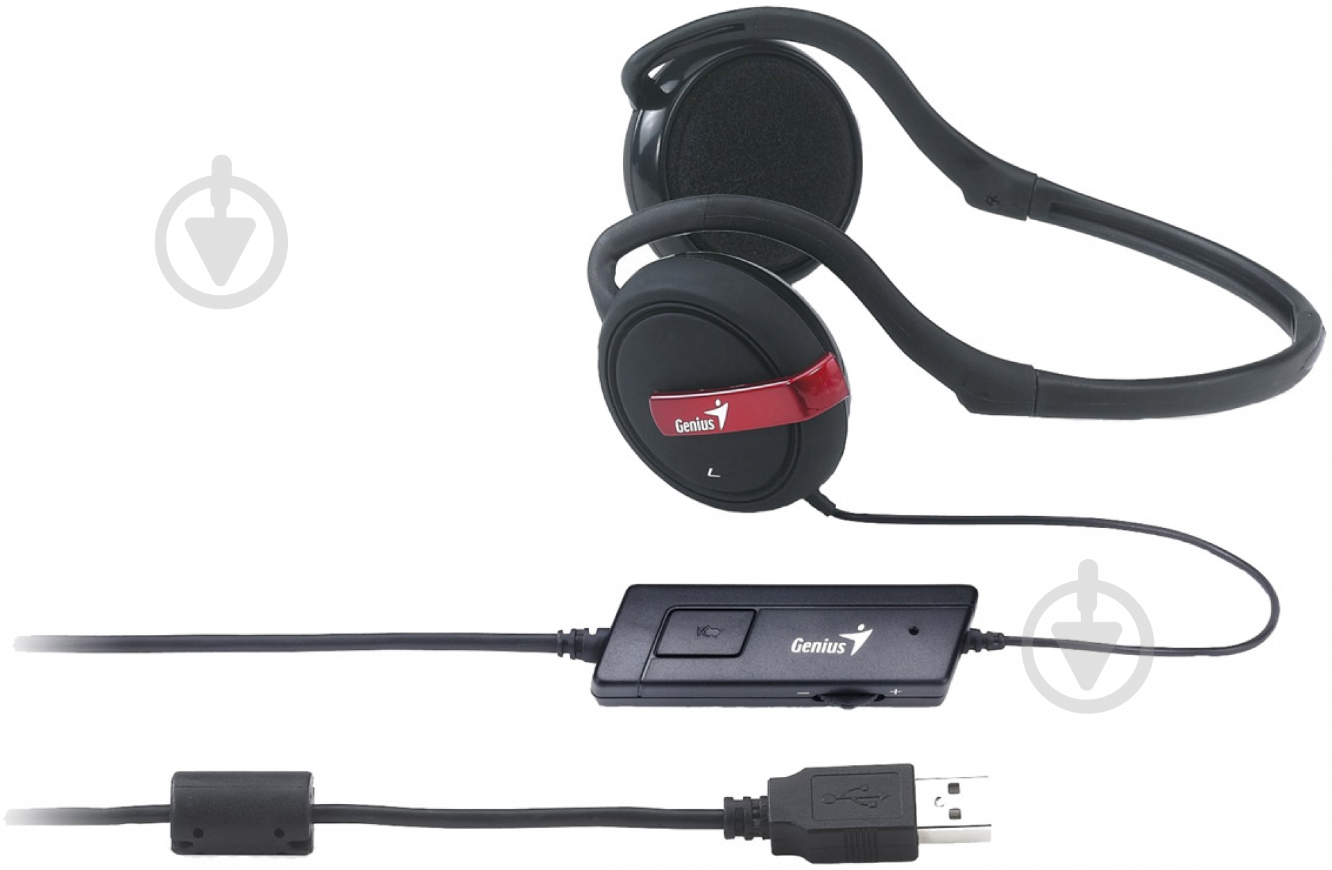 Гарнитура Genius HS-300U USB black (31710147100) - фото 2